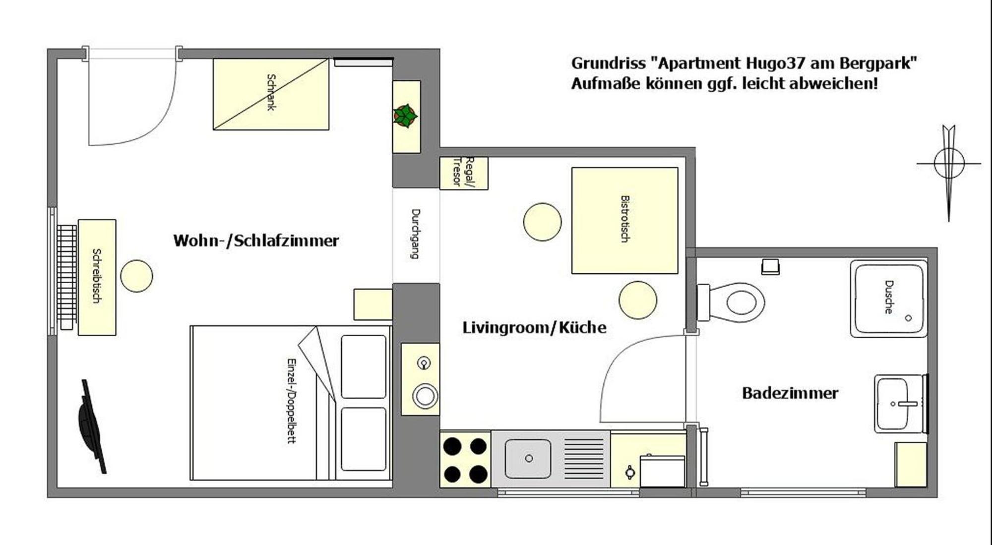 Apartment Hugo37 Am Bergpark Kassel Esterno foto